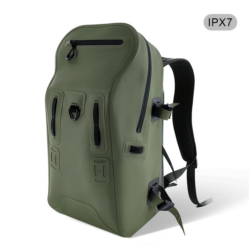Waterproof Fishing Backpack for Travel, Kayaking, Boating