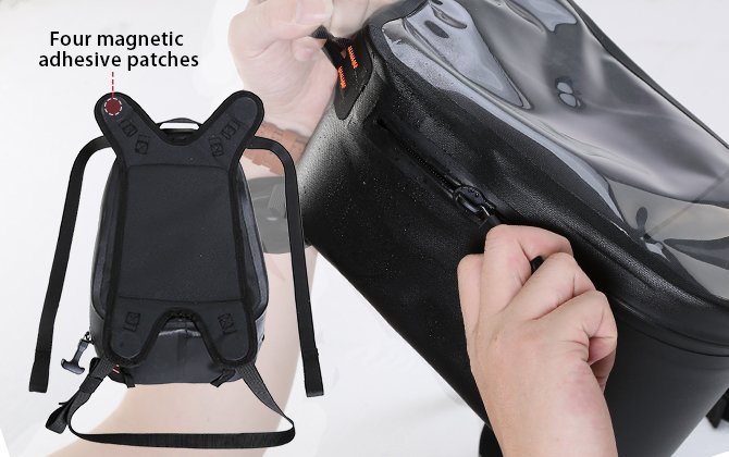Custom Motorcycle Tank Bag