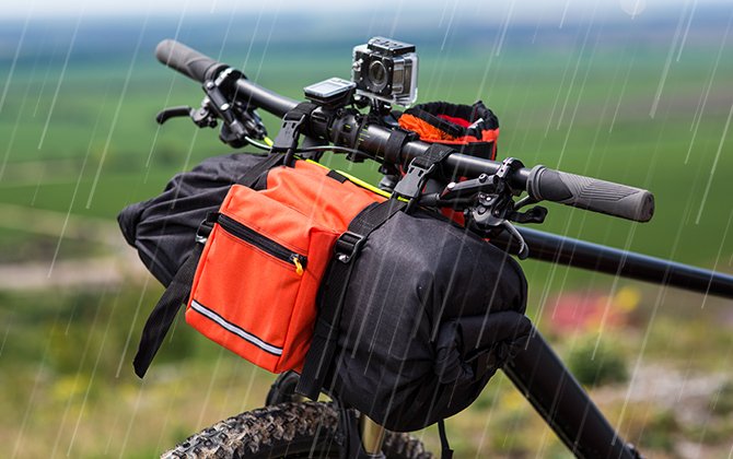 Customizable Waterproof Bike Handlebar Bag