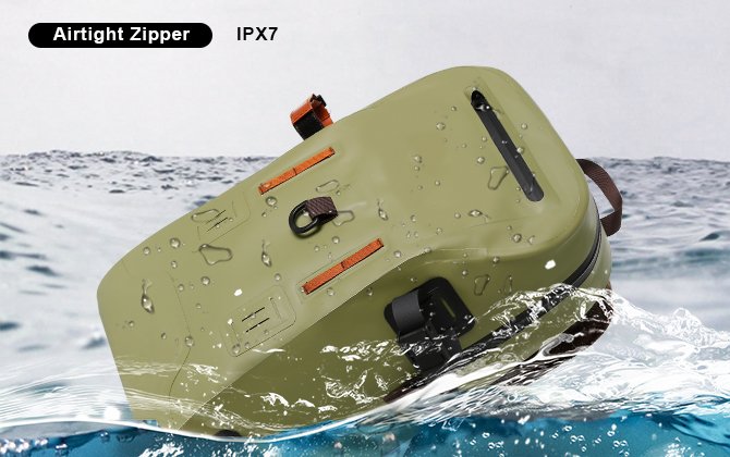 Customizable Waterproof Fishing Backpack