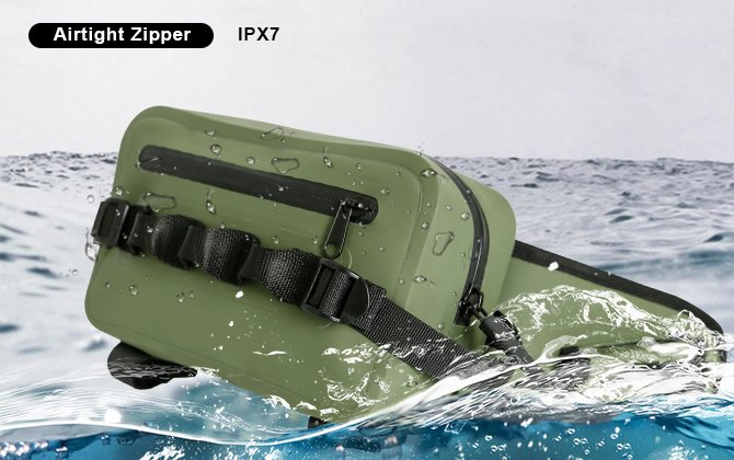 Customizable Waterproof Fishing Waist Pack