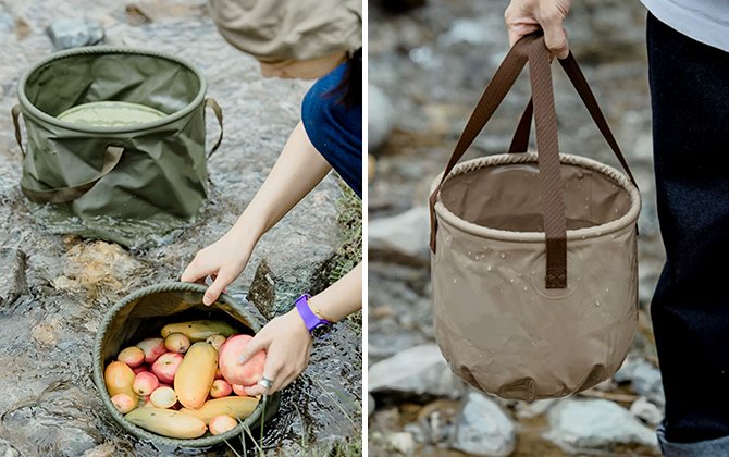 Customized Outdoor Folding Bucket
