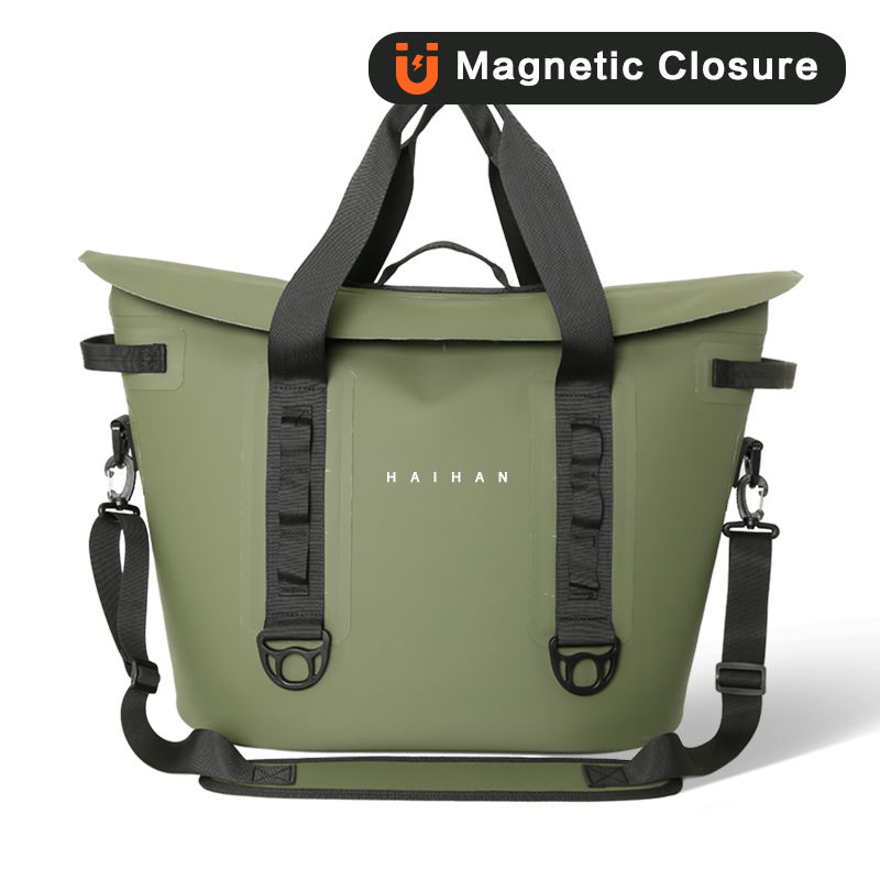 Magnetic Closure Soft Cooler Tote Bag
