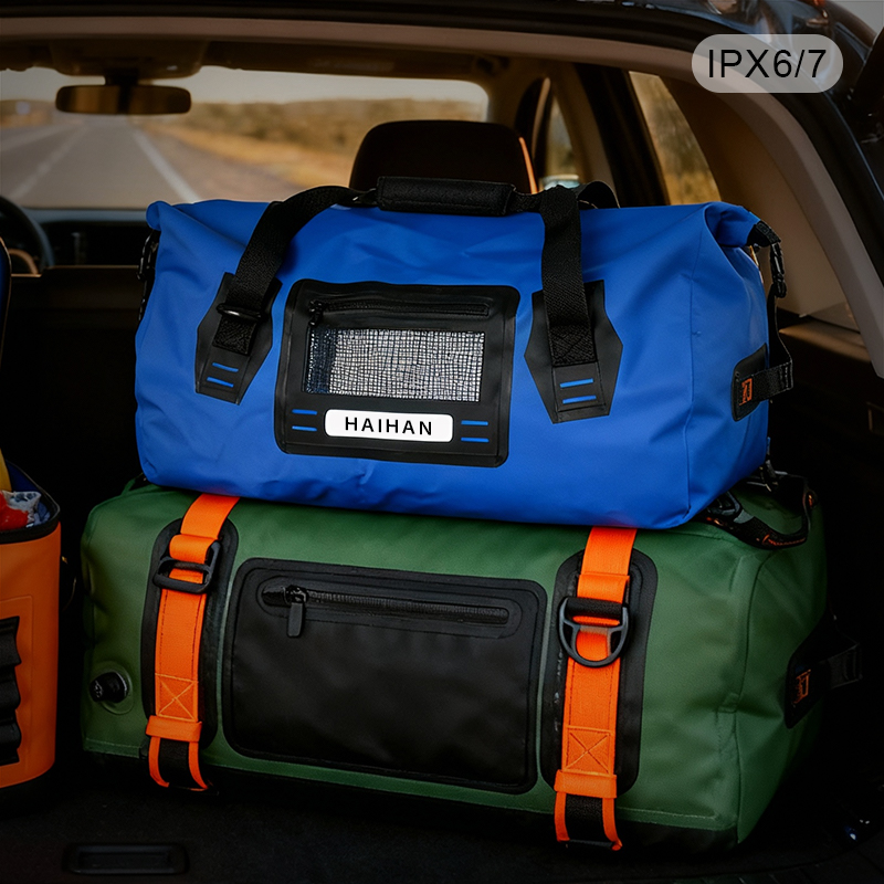 Waterproof travel duffel bag