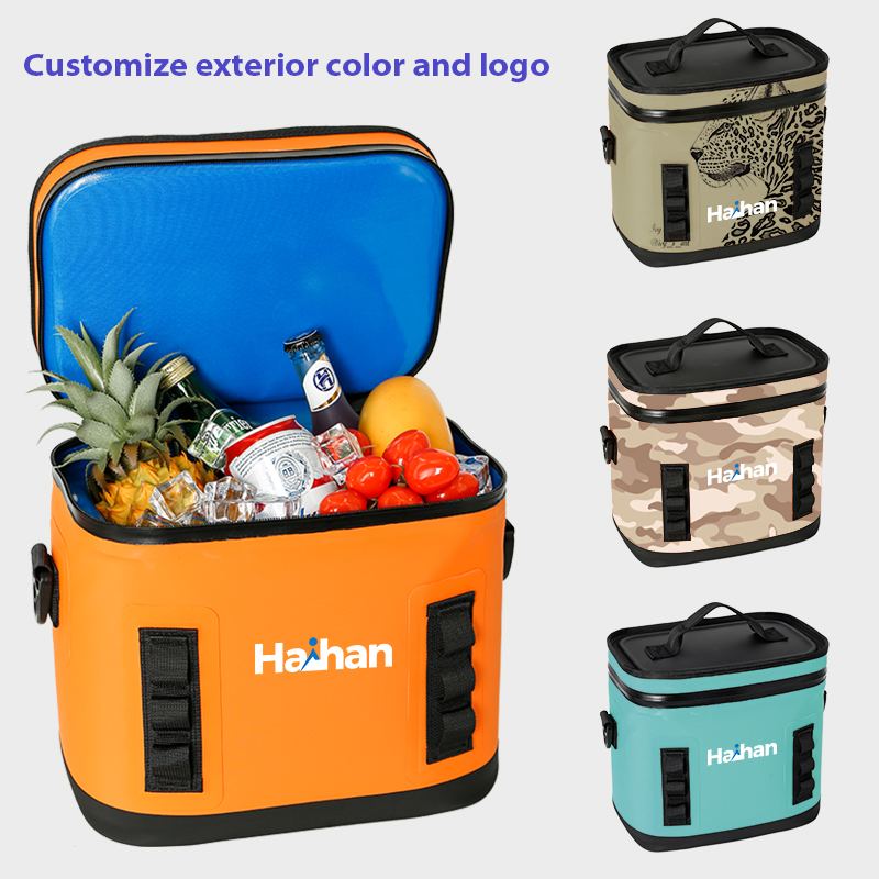 Custom insulated soft cooler bag